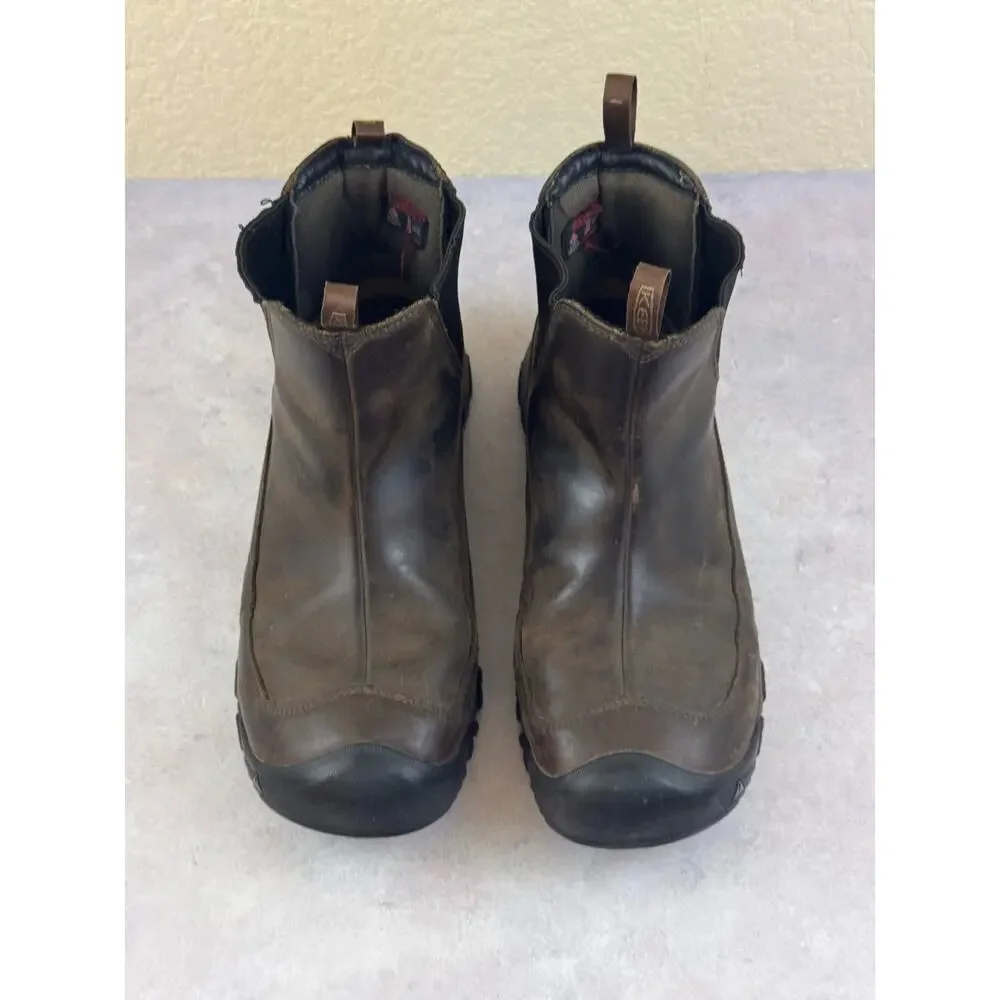 Keen Anchorage III Waterproof Boot Dark Earth Mulch Mens Size 11.5 Hiking
